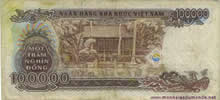 Le billet de 100 000 dongs