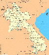 Carte du Laos
