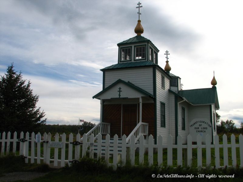 L'eglise orthodoxe de Ninilchik