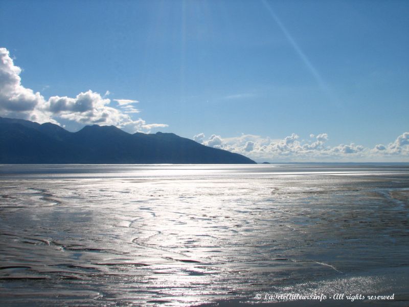 Vue sur le Cook Inlet