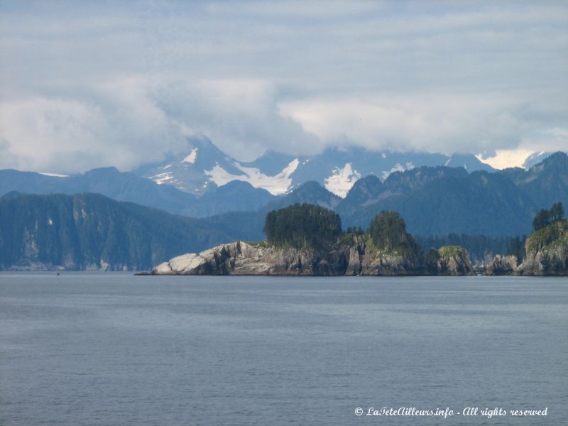 Les paysages du Kenai Fjord sont splendides