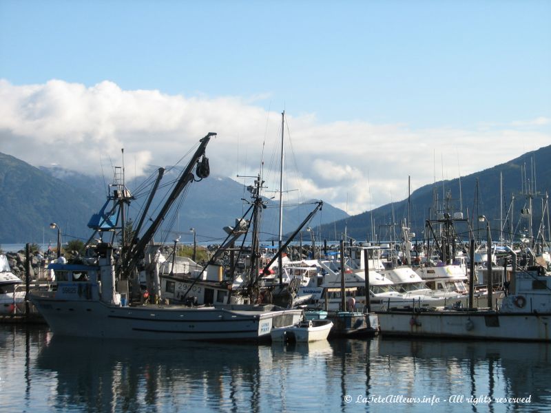 Le petit port de Whittier