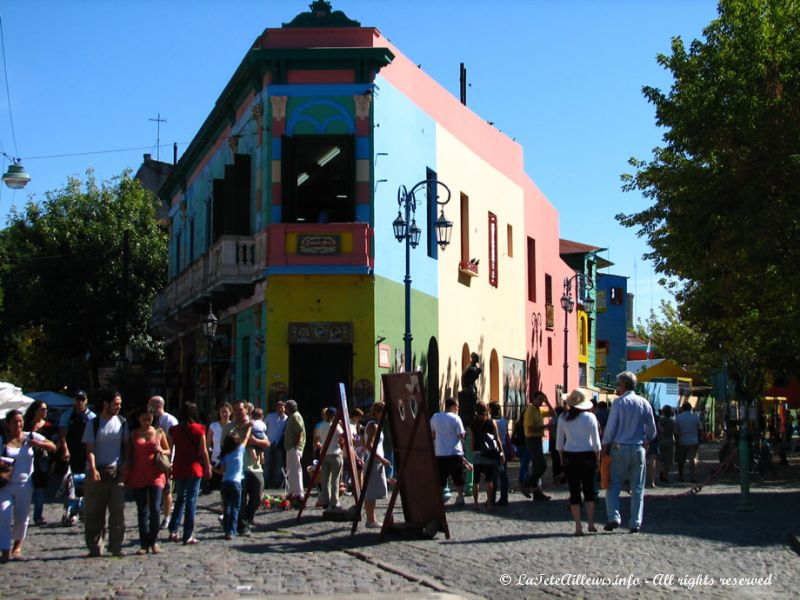 La Boca, le quartier le plus touristique de la ville !