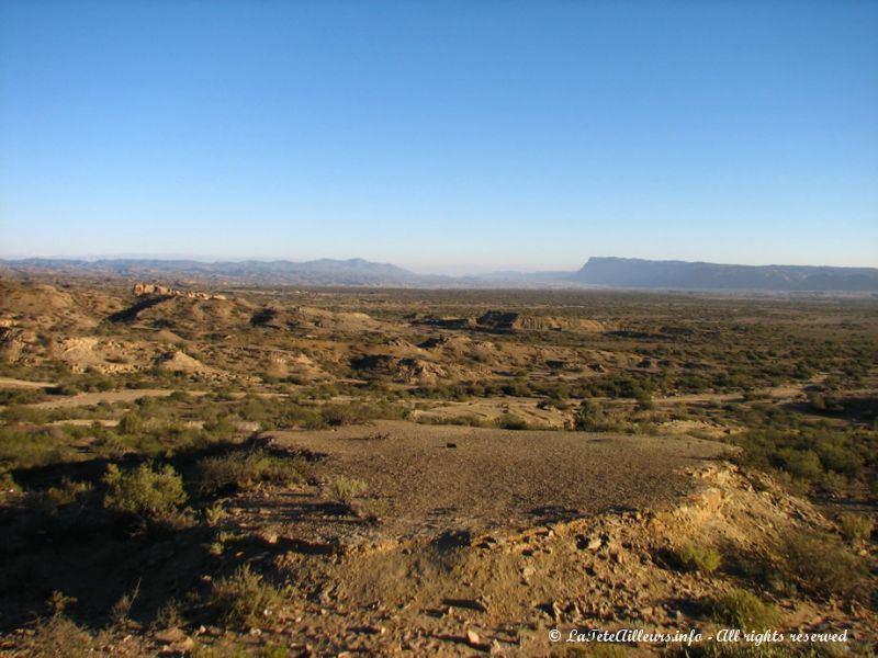 Premier arrêt au parc provincial Ischigualasto