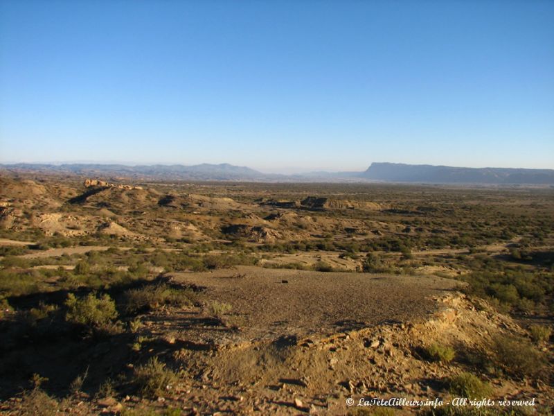 Premier arrêt au parc provincial Ischigualasto