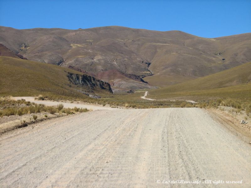 En route vers la lagune de Pozuelos