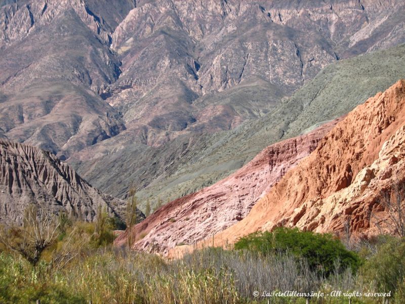 L'une des curiosités de la quabrada de Humahuaca