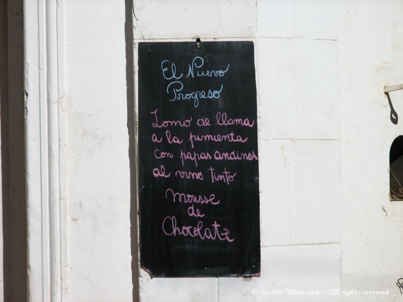 Steak de lama, pommes de terre et vin rouge, ça vous tente ?