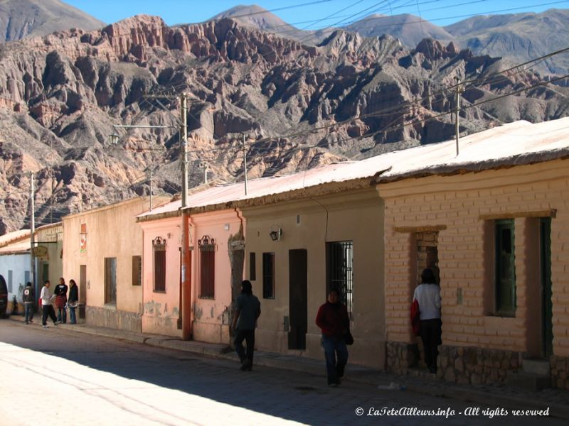 Tilcara, petit village typique du nord-ouest argentin
