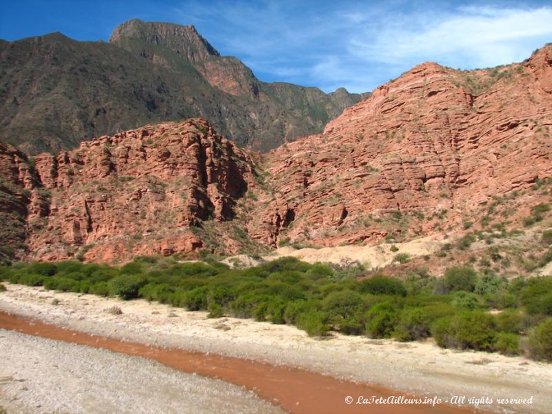 Cette vallée est aussi appelée quebrada de Cafayate