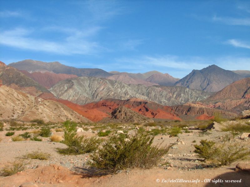 Des montagnes aux couleurs surréalistes