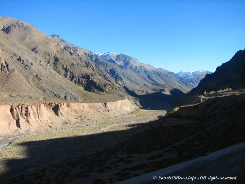 Direction Mendoza sur cette route peu empruntée !