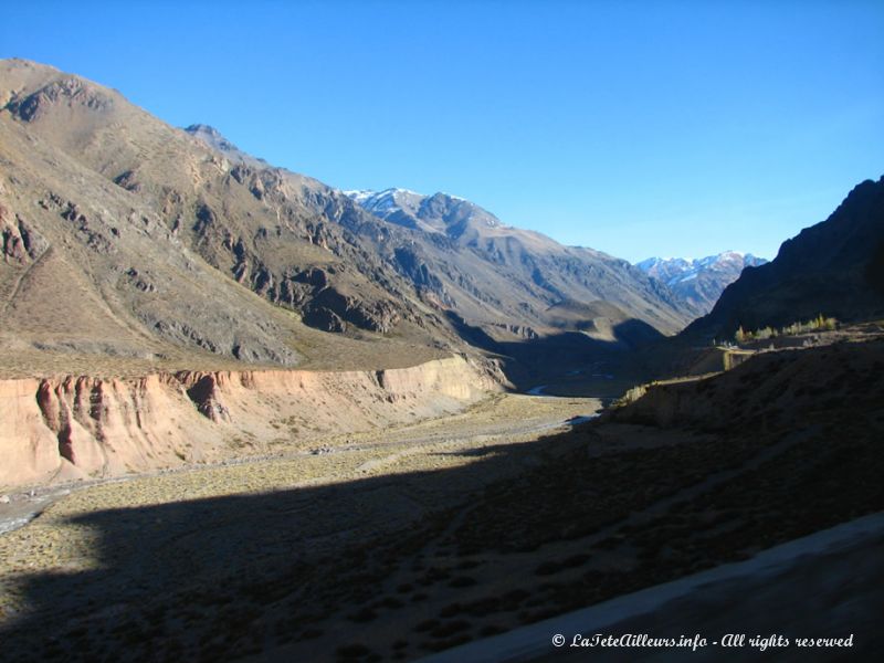 Direction Mendoza sur cette route peu empruntée !