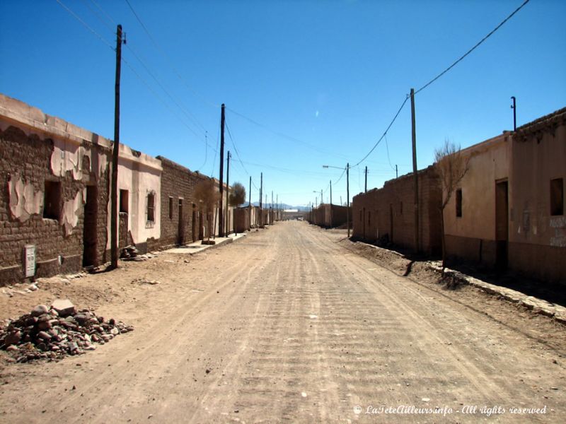 Petite ville de 2000 habitants plutôt triste