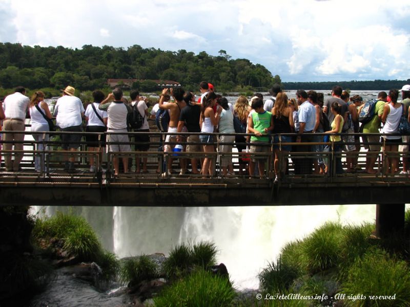 Du côté argentin aussi on se presse pour admirer les Gorges du Diable