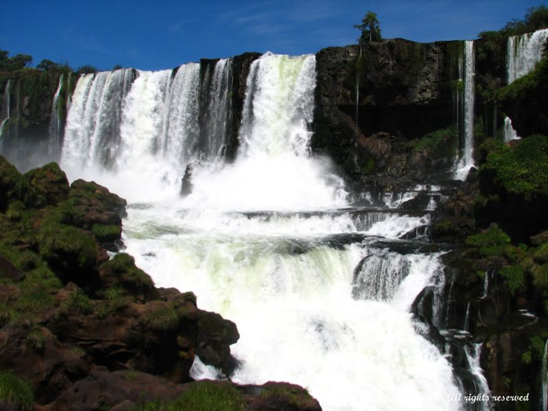 Les chutes San Martin