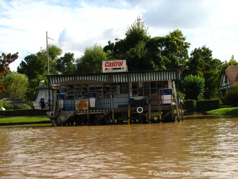 La pompe à essence des bateaux...