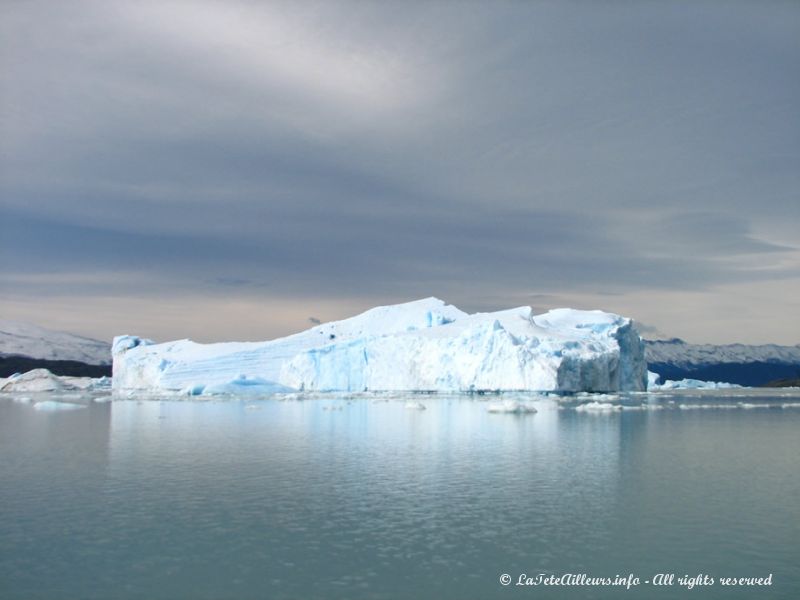 Nous approchons du glacier Upsala