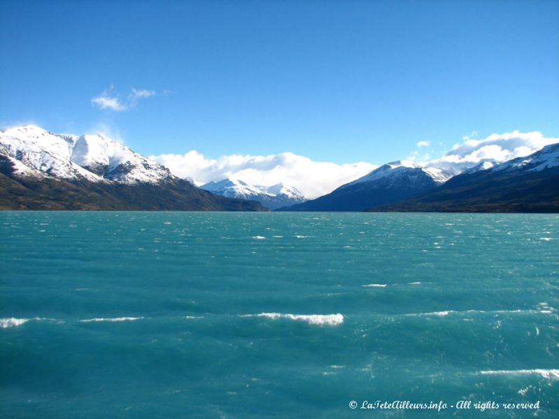 Dernière vue sur le plus grand lac d'Argentine