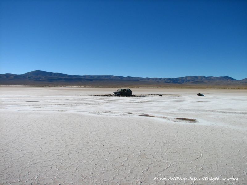 Enlisage aux Salinas Grandes, la tuile !!!