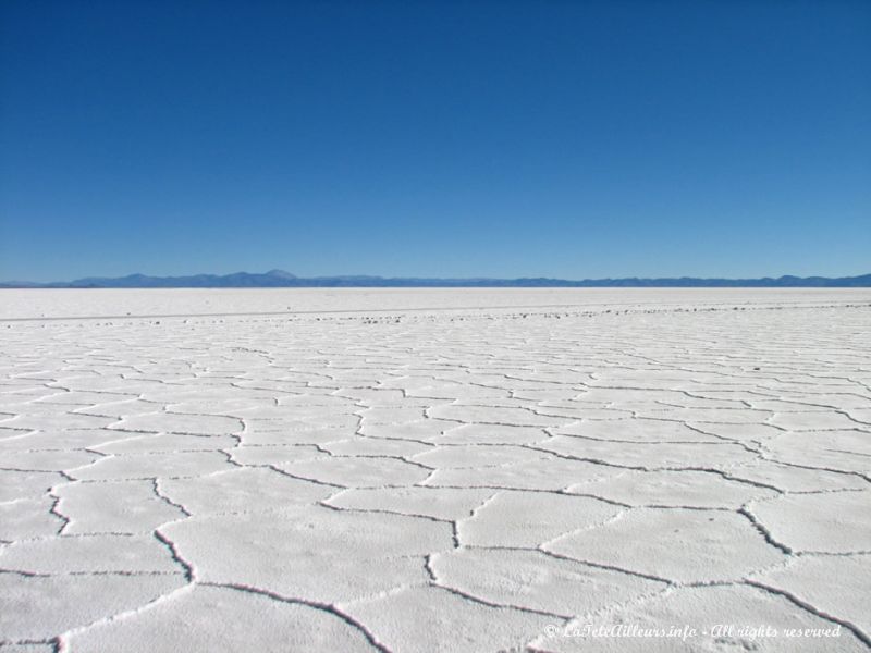 Premiers déserts de sel, c'est beau !