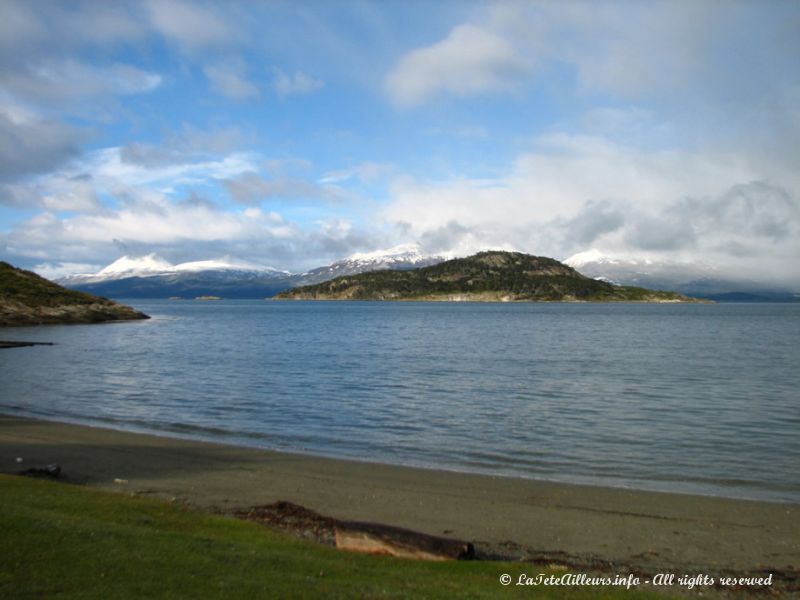 La baie Ensanada Zaratiegui.