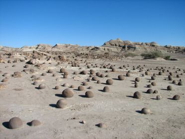 La vallée de la Lune est surtout réputée pour ces ''boules'' rocheuses surprenantes