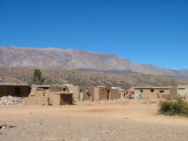 Humahuaca, ville tr&egrave;s pauvre du nord-ouest argentin