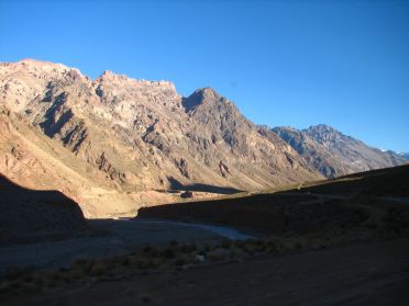160 km s&eacute;parent Mendoza du pont des Incas