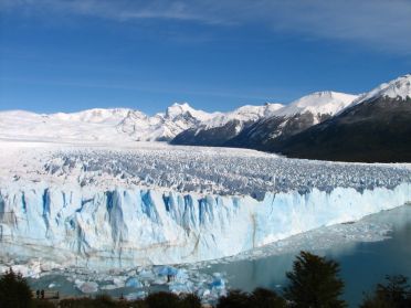 Vue de la face nord du Perito Moreno