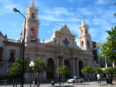 La cathédrale de Salta