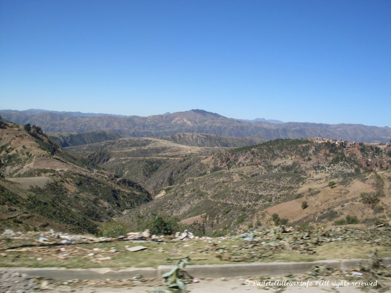 Sucre est entourée de montagnes