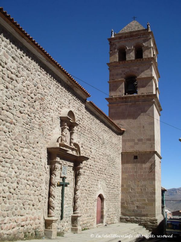 Du haut de cette église, vue magique assurée !