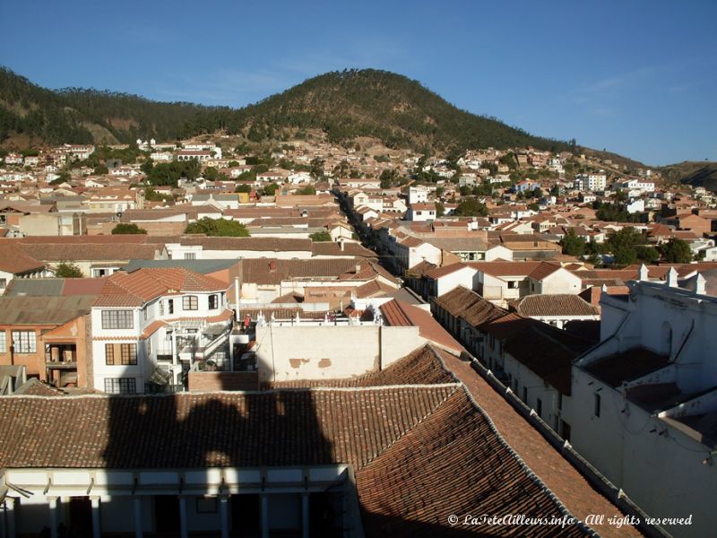 Vue sur les toits de Sucre