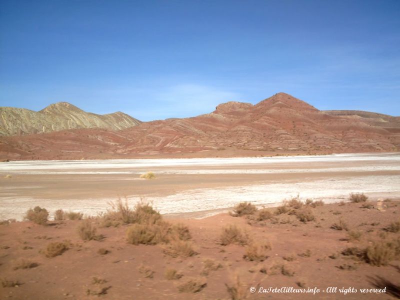 Paysages montagneux entre Potosi et Uyuni