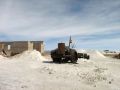 Ici est exploitée une partie du sel du Salar d'Uyuni