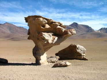 L'arbre de Pierre, au sud Lipez bolivien