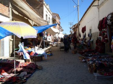 Rues marchandes de Tarabuco