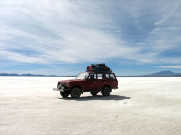 En route sur le Salar d'Uyuni !