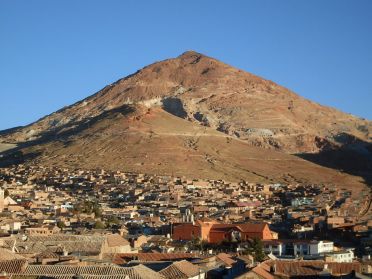 Le Cerro Rico, l&agrave; o&ugrave; se trouvent toutes les mines de Potosi