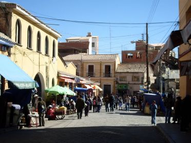Près du marché de Potosi