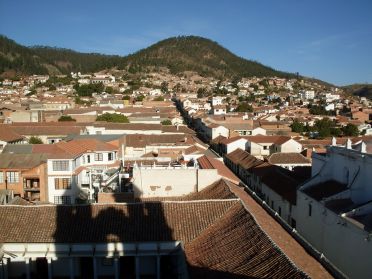 Vue sur les toits de Sucre