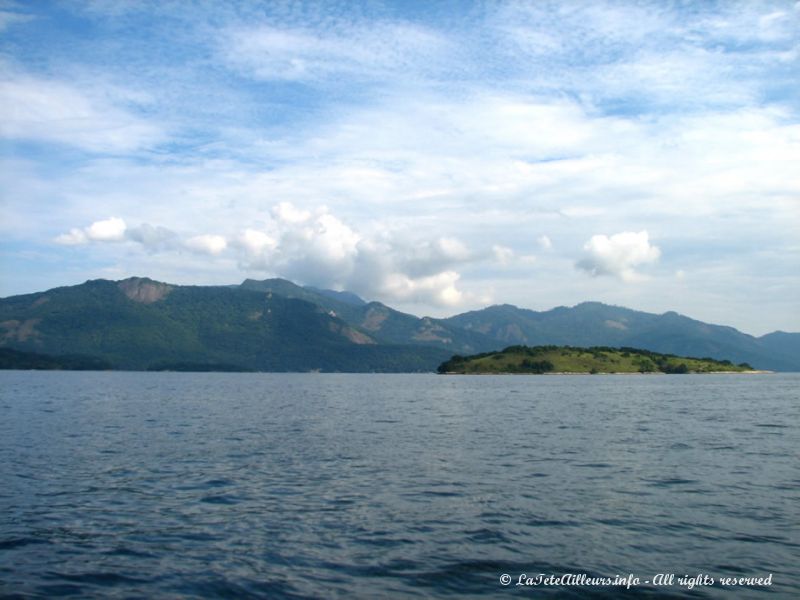 L'ilha Grande est en vue