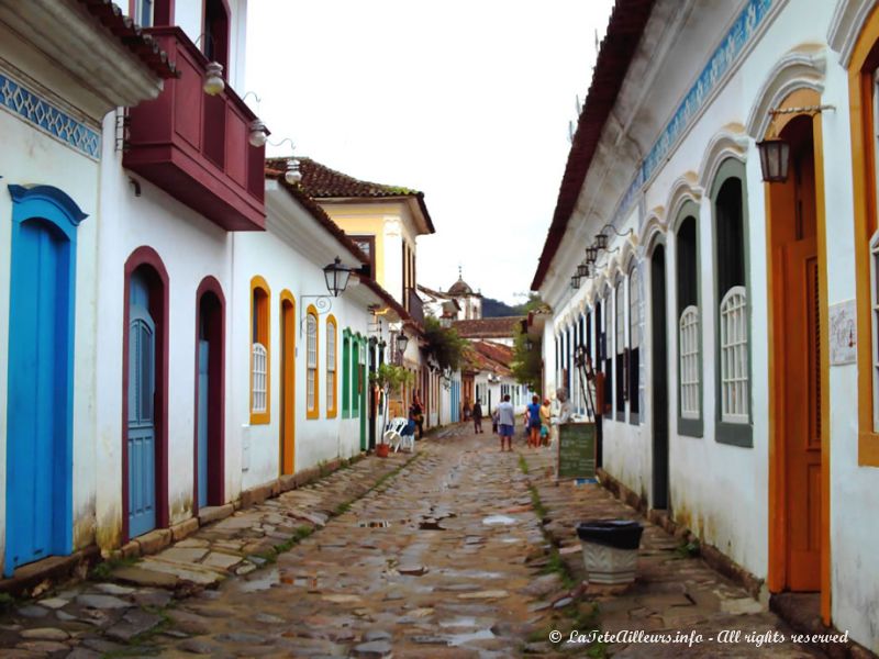 Paraty, superbe petite ville coloniale !