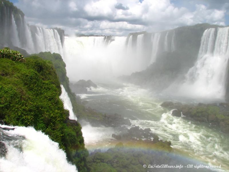 Les Gorges du Diable, certainement les plus belles et les plus impressionnantes des chutes d'Iguaçu !