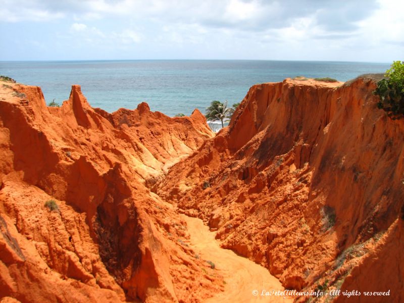 Morro Branco est vraiment un endroit magnifique !