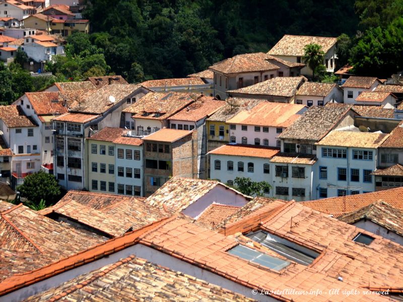 Vue imprenable depuis la chambre d'hôtel !