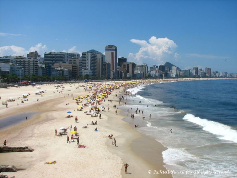 La plage chic d'Ipanema