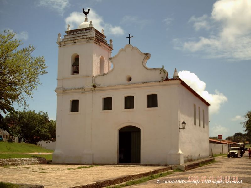 Une église d'Alcântaraz, construite à l'époque par des esclaves noirs...