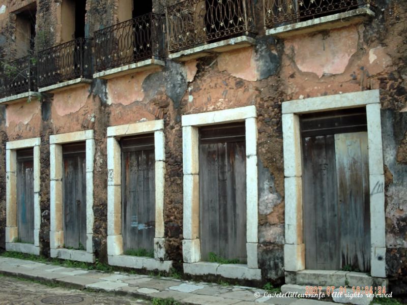 Beaucoup de maisons et monuments d'Alcântara sont en piteux état
